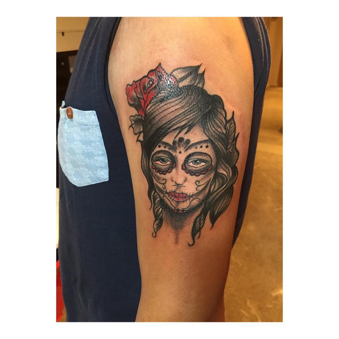 artwork,tattoos,catrina,newtattoo,tatooinspiration