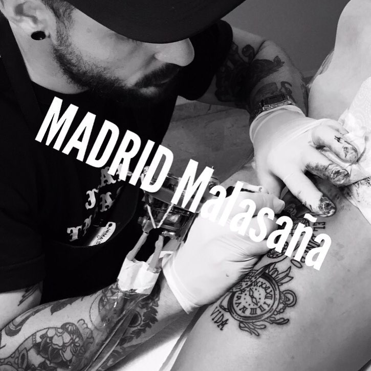 madrid,tattooart,oldschooltattoo,traditionaltattoo,malasa,followme,follow4follow,metrotribunal,linner,oldlines,music,friend,tattoogirl,bestattooers