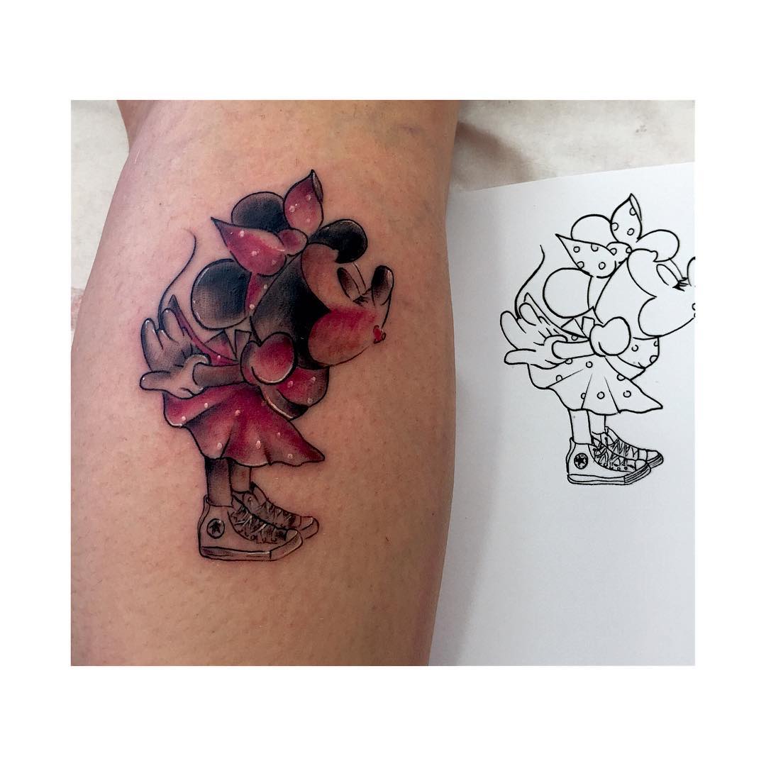 tattoo,tattoos,tatooo,series,freak,disney,minie,mickie,personajesdisney,paris,paristattoo,disneyland,shop,tattooart,tattooartists,machinetattoo,oldchool,trabajoduro,tatuador,italy,italytattoo,berlintattoo,americantattoo,thisistattoo,blakandgreyisback,conversetattoo,pinup