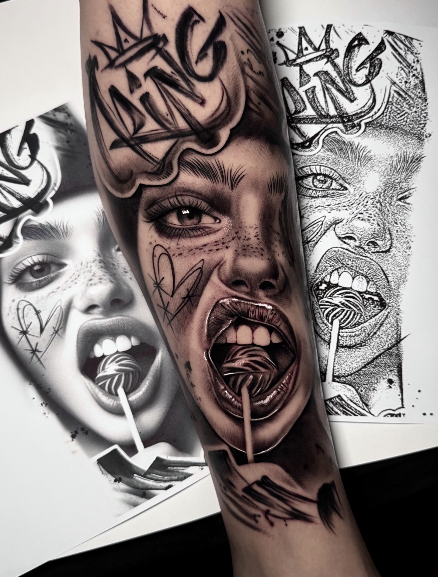 ciudadreal,tattoo,realism,chicana,followｍe
