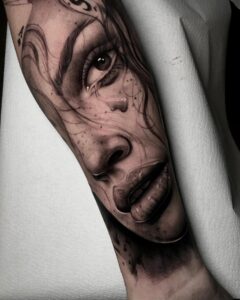 inked